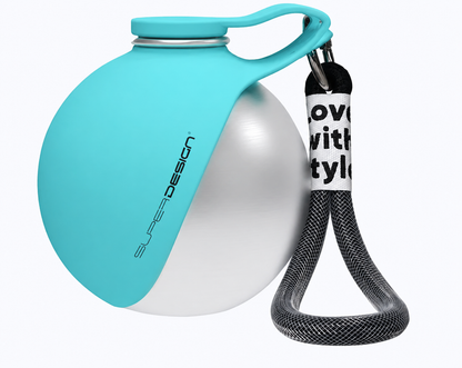 Portable Dog Water Bottle 285ml Stainless Steel Travel Dog Water Dispenser